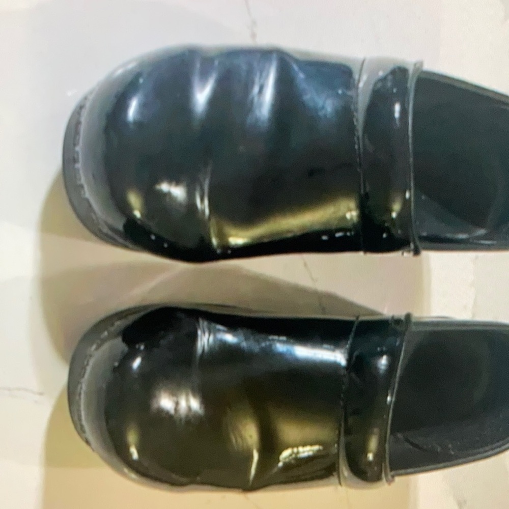 Dansko clogs patent leather size 38